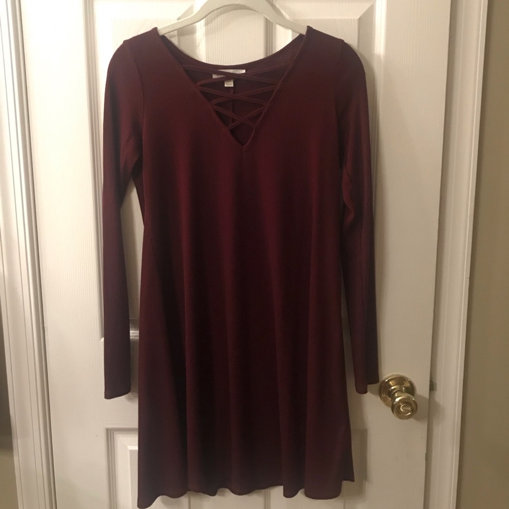 Dress and sweater